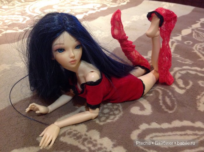 Девушка в красном — Куклы Fairyland (ФэйриЛэнд): BJD (БЖД) (фото 8)