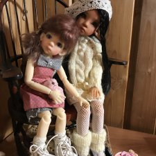 И обе девочки вместе