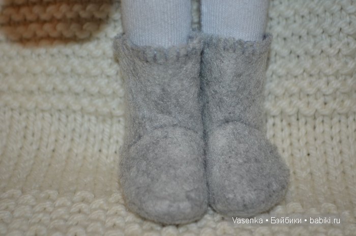 Зимний наряд для Паолки в серо-розовых тонах (фото 6)