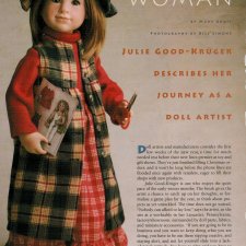 Куклы Julie Good-Kruger. Статья журнала Doll Reader июнь 1999