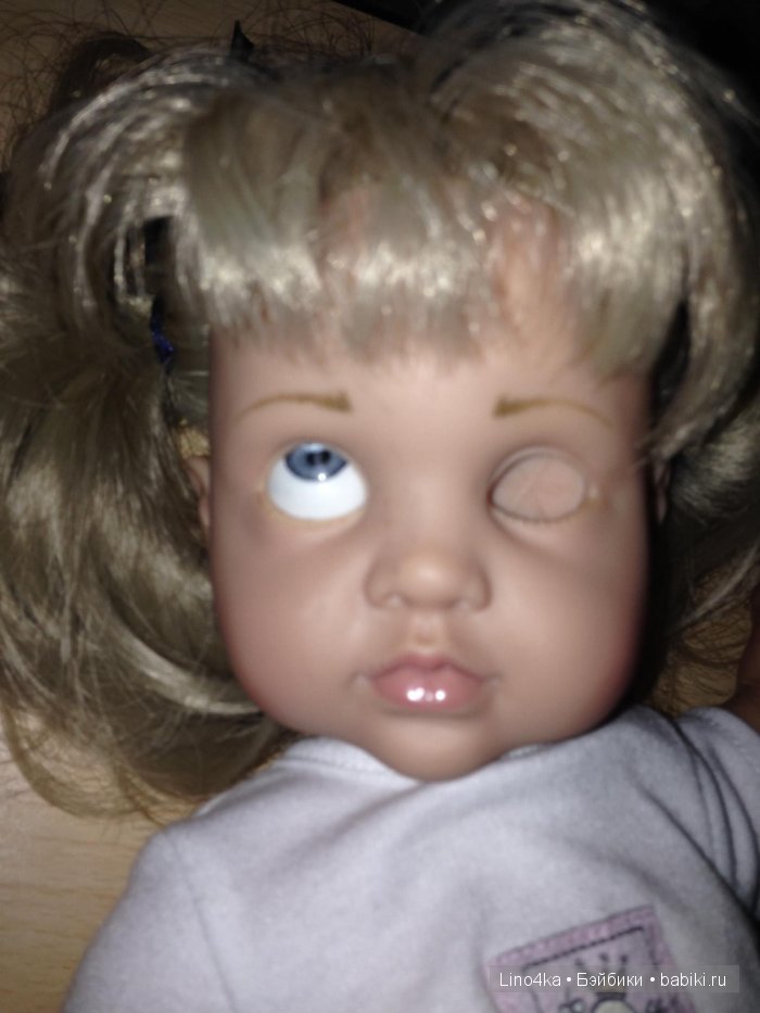 Замена глазок кукле Тейлор