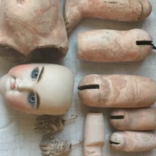 Ремонт антикварных кукол. Часть 1. Расходники. Как сделать грунт