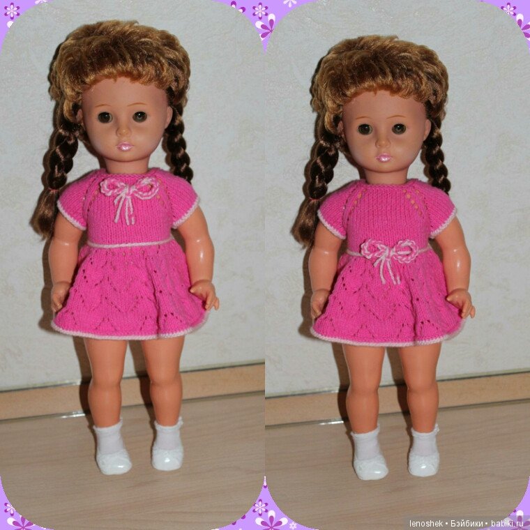 Мои первые игрушки или одеваем старых кукол. Мой первый топик (фото 3)