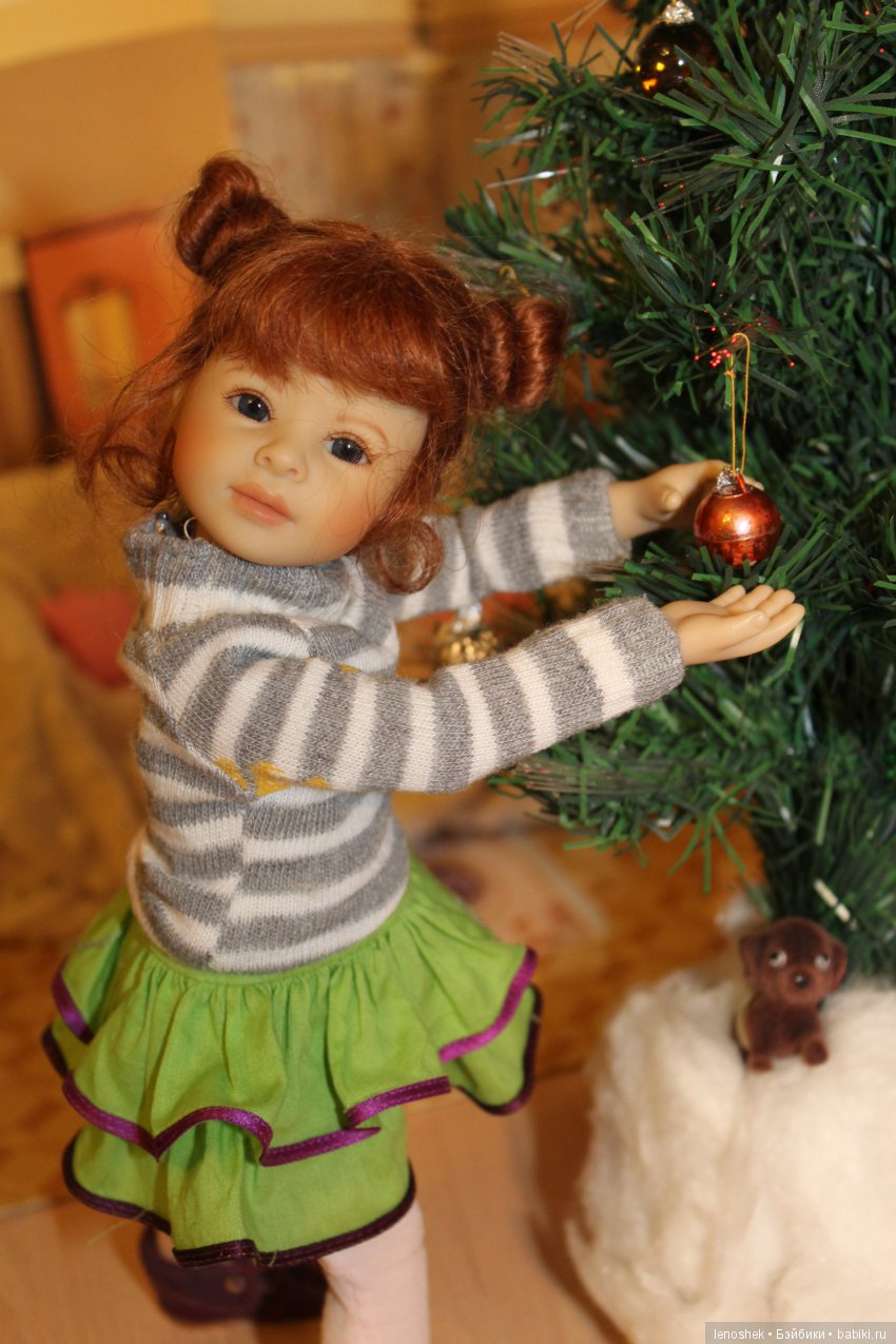 Наряжаем ёлку — Куклы Heidi Plusczok (Хайди/Хейди Плюсчок) — фото (фото 8)