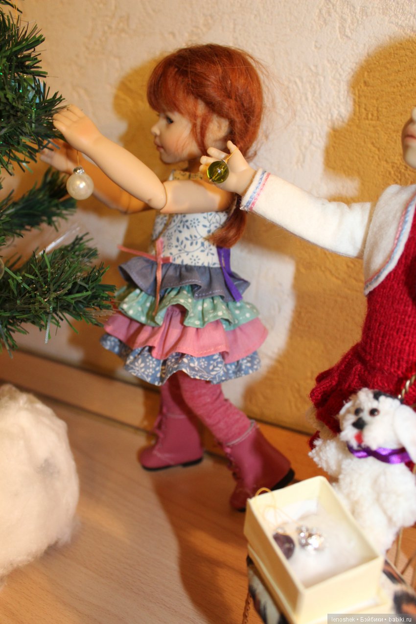 Наряжаем ёлку — Куклы Heidi Plusczok (Хайди/Хейди Плюсчок) — фото (фото 2)