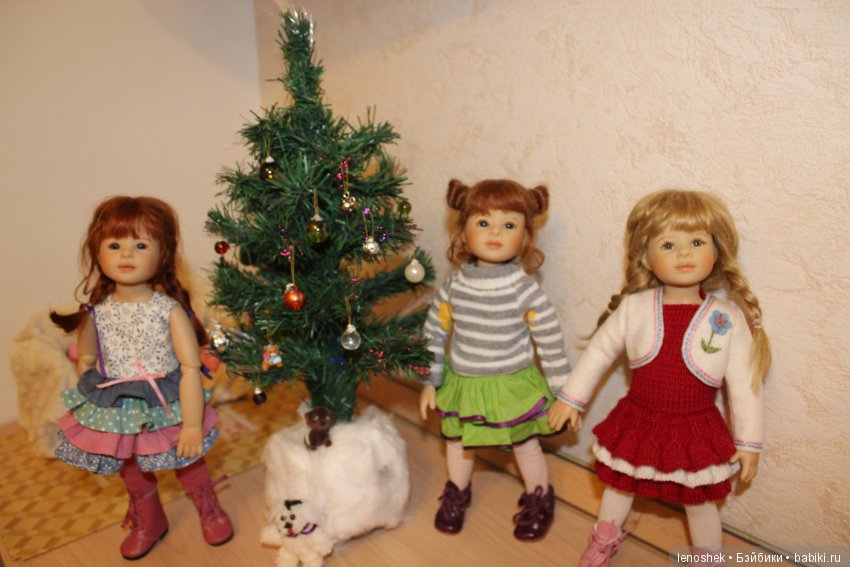 Наряжаем ёлку — Куклы Heidi Plusczok (Хайди/Хейди Плюсчок) — фото