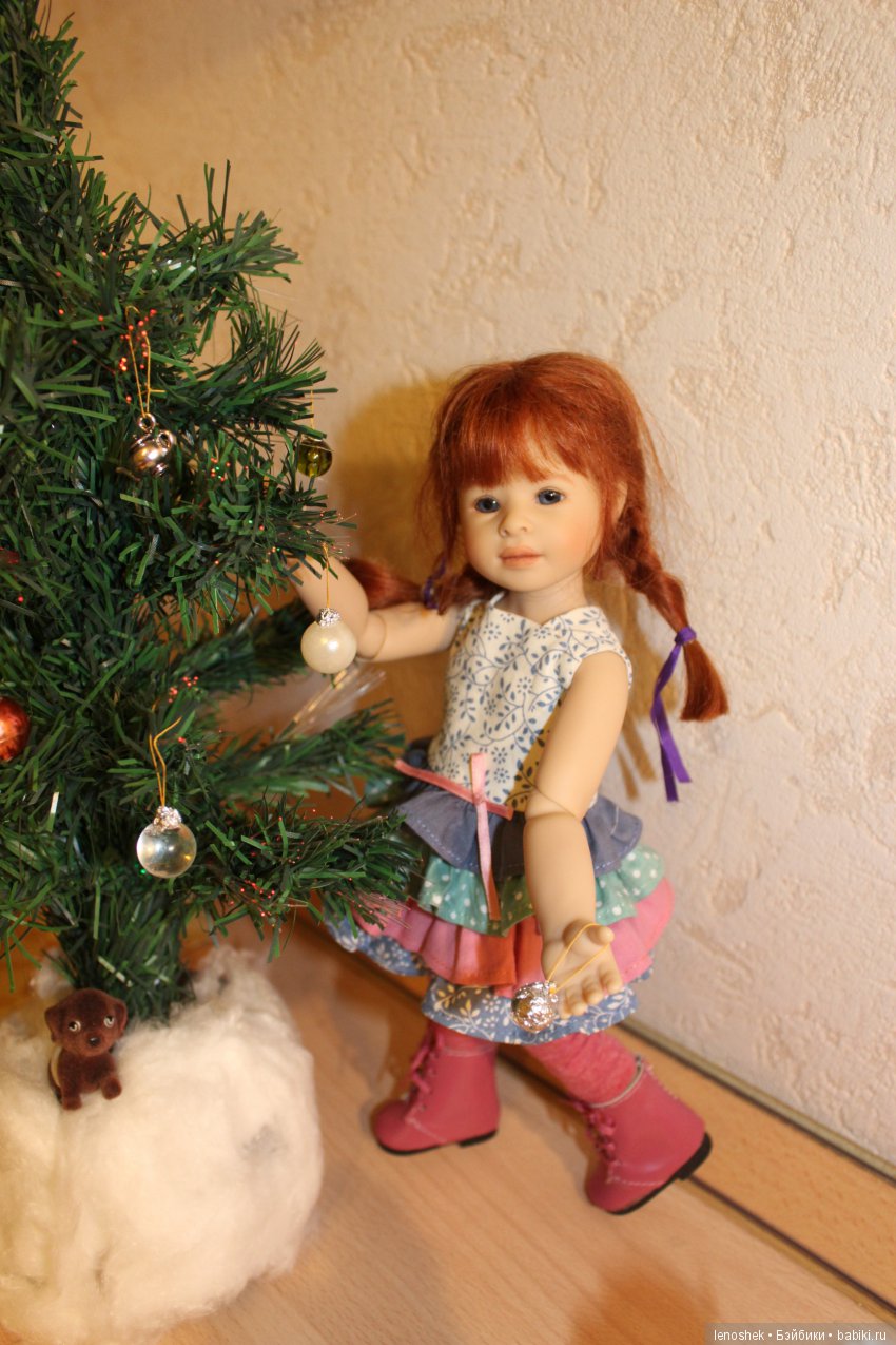 Наряжаем ёлку — Куклы Heidi Plusczok (Хайди/Хейди Плюсчок) — фото