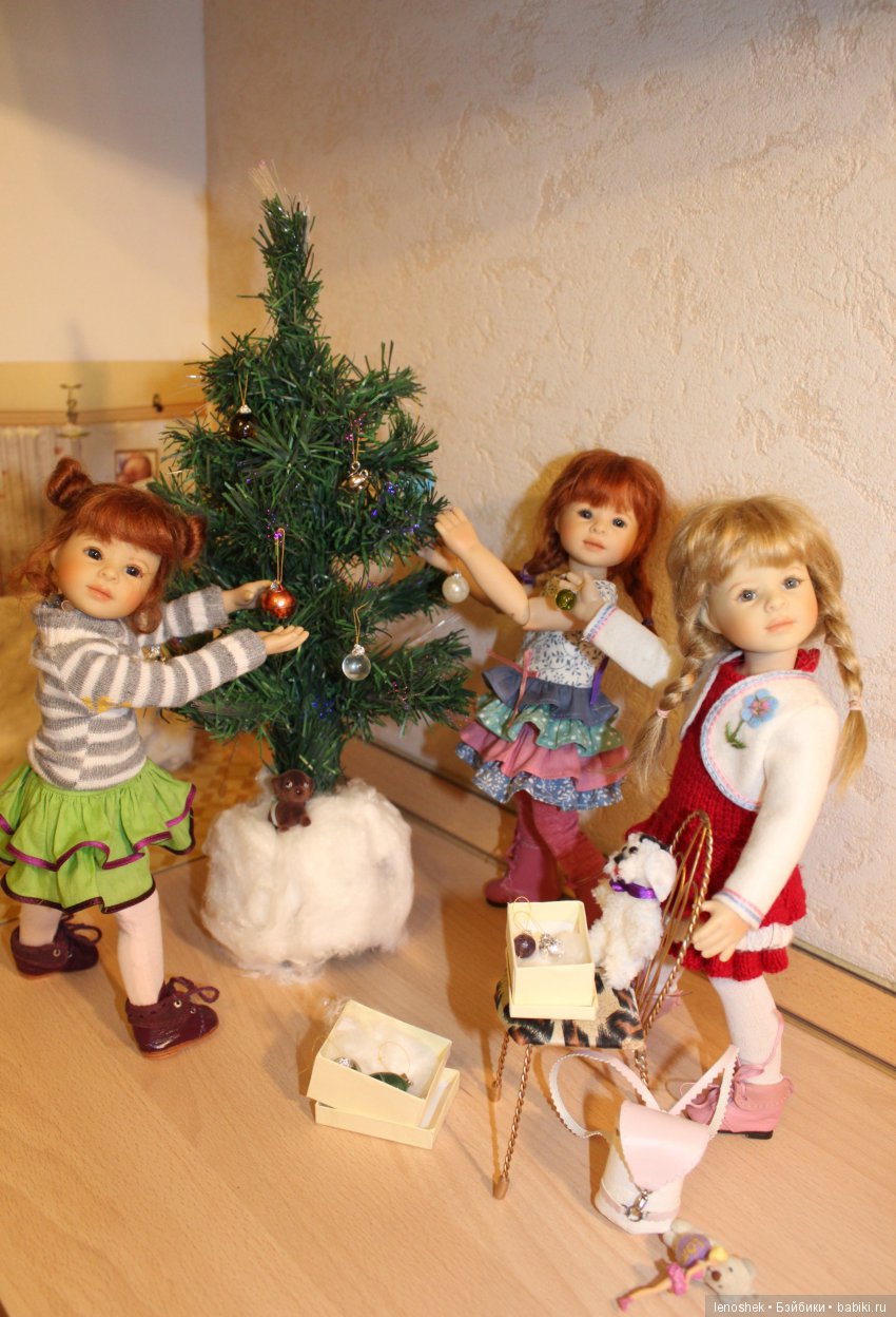 Наряжаем ёлку — Куклы Heidi Plusczok (Хайди/Хейди Плюсчок) — фото (фото 7)