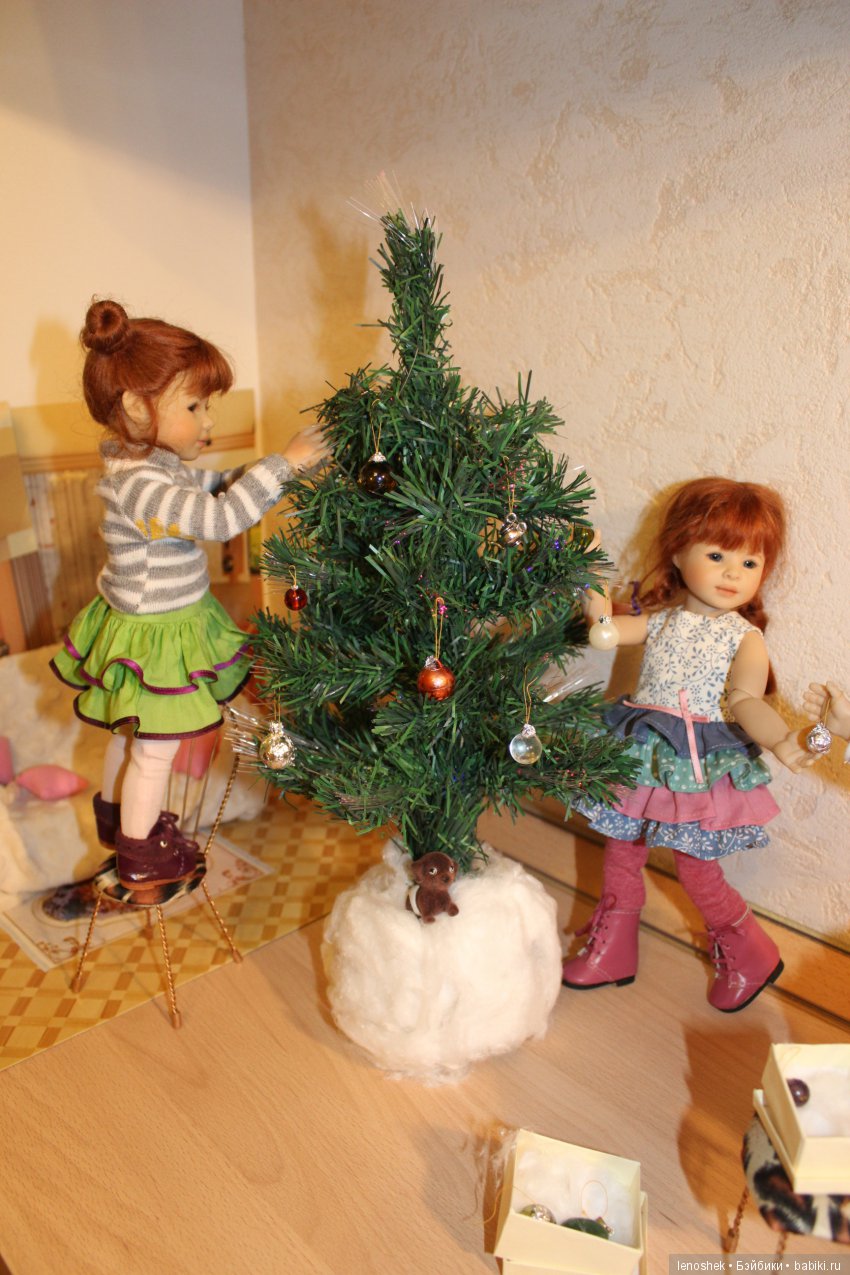 Наряжаем ёлку — Куклы Heidi Plusczok (Хайди/Хейди Плюсчок) — фото
