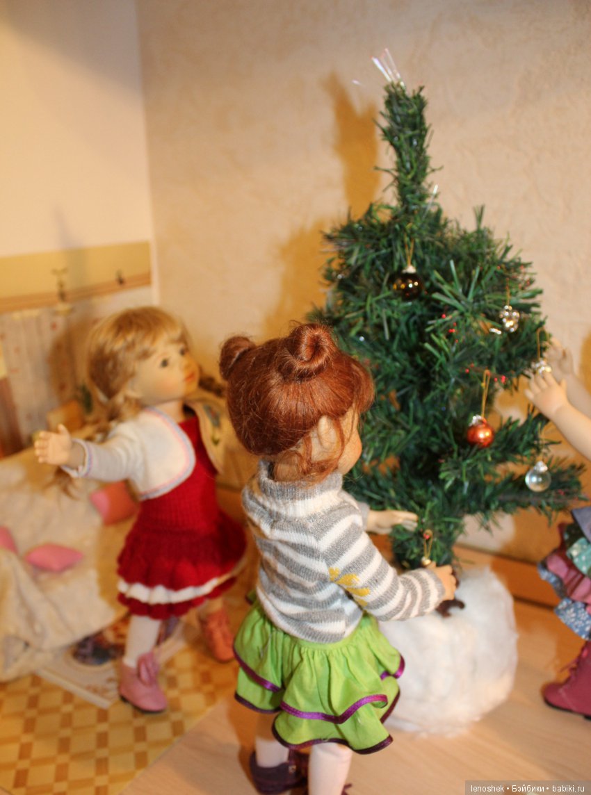Наряжаем ёлку — Куклы Heidi Plusczok (Хайди/Хейди Плюсчок) — фото