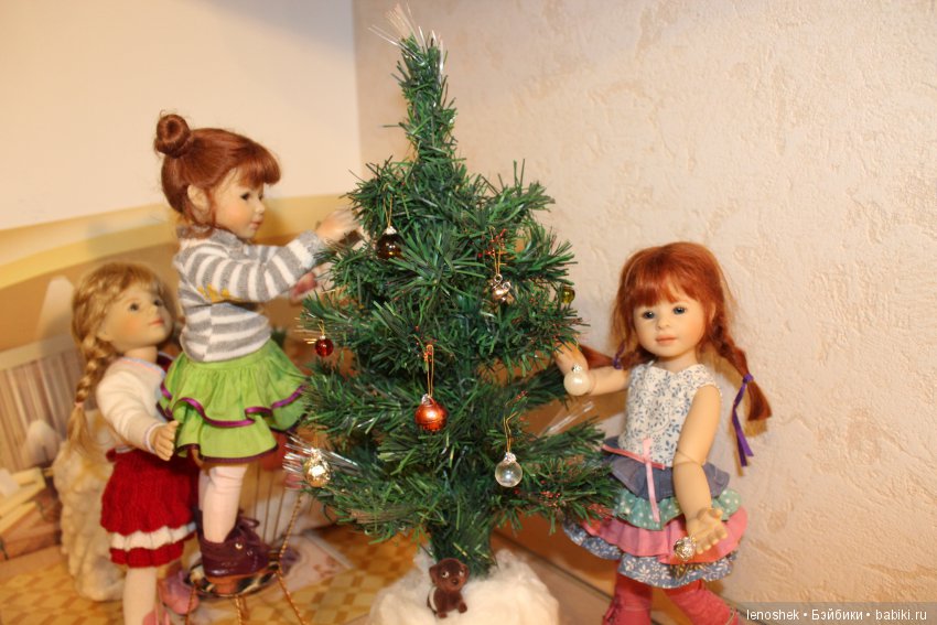 Наряжаем ёлку — Куклы Heidi Plusczok (Хайди/Хейди Плюсчок) — фото