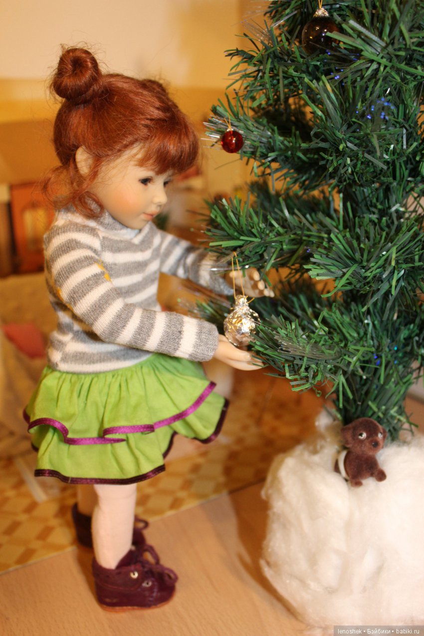 Наряжаем ёлку — Куклы Heidi Plusczok (Хайди/Хейди Плюсчок) — фото (фото 3)