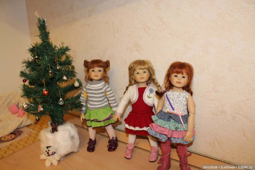 Наряжаем ёлку — Куклы Heidi Plusczok (Хайди/Хейди Плюсчок) — фото