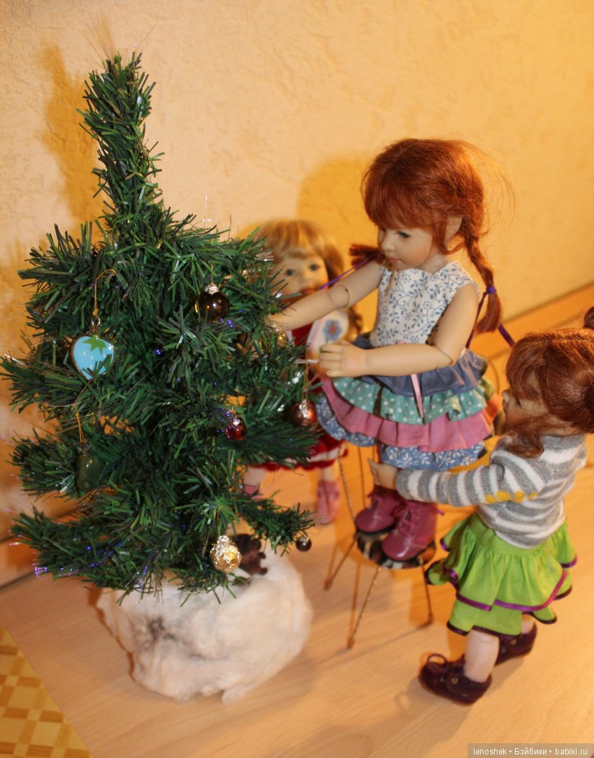 Наряжаем ёлку — Куклы Heidi Plusczok (Хайди/Хейди Плюсчок) — фото