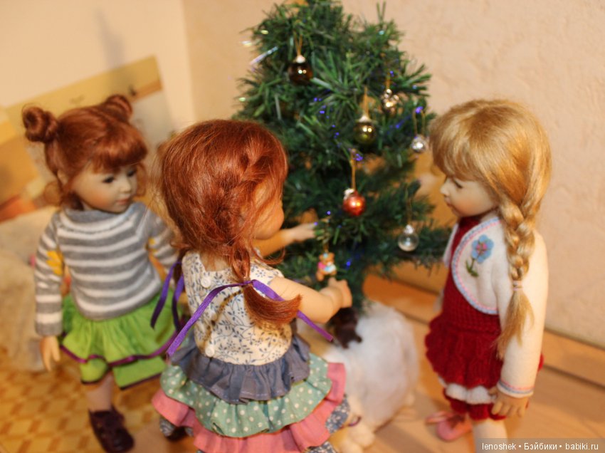 Наряжаем ёлку — Куклы Heidi Plusczok (Хайди/Хейди Плюсчок) — фото
