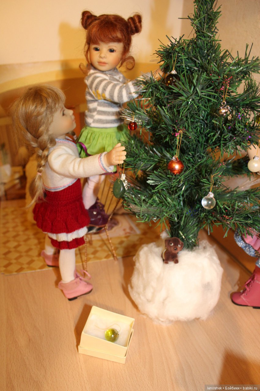 Наряжаем ёлку — Куклы Heidi Plusczok (Хайди/Хейди Плюсчок) — фото