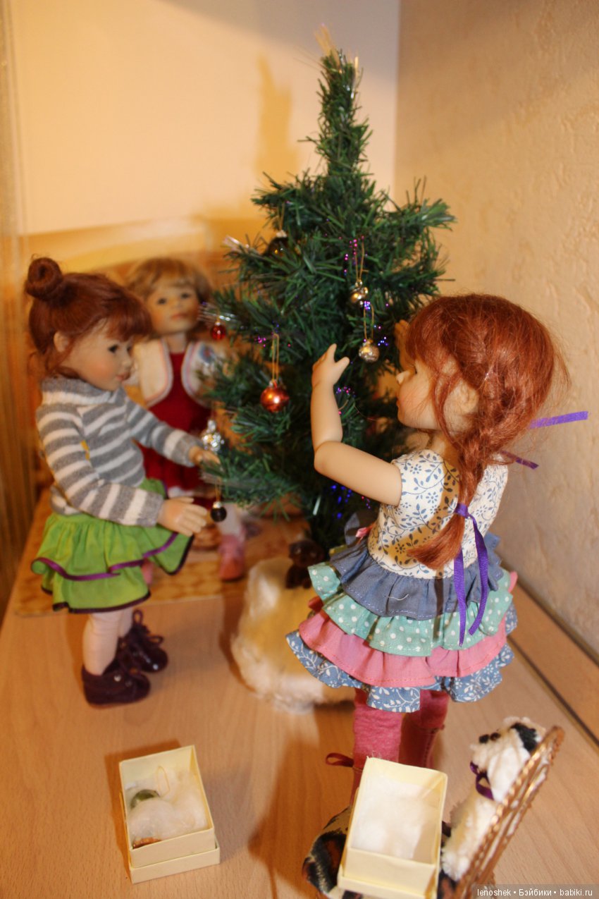 Наряжаем ёлку — Куклы Heidi Plusczok (Хайди/Хейди Плюсчок) — фото