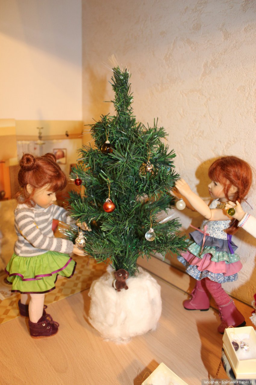 Наряжаем ёлку — Куклы Heidi Plusczok (Хайди/Хейди Плюсчок) — фото (фото 6)