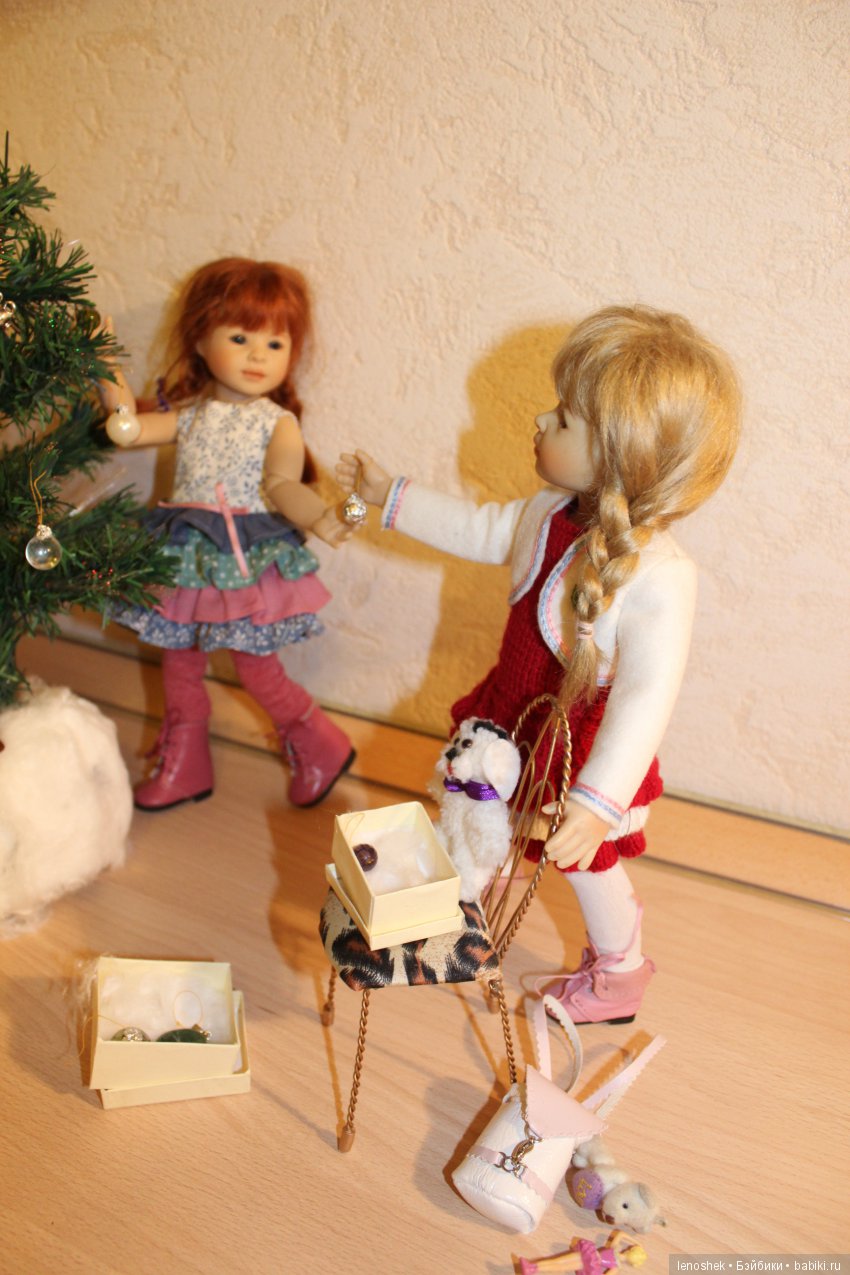 Наряжаем ёлку — Куклы Heidi Plusczok (Хайди/Хейди Плюсчок) — фото