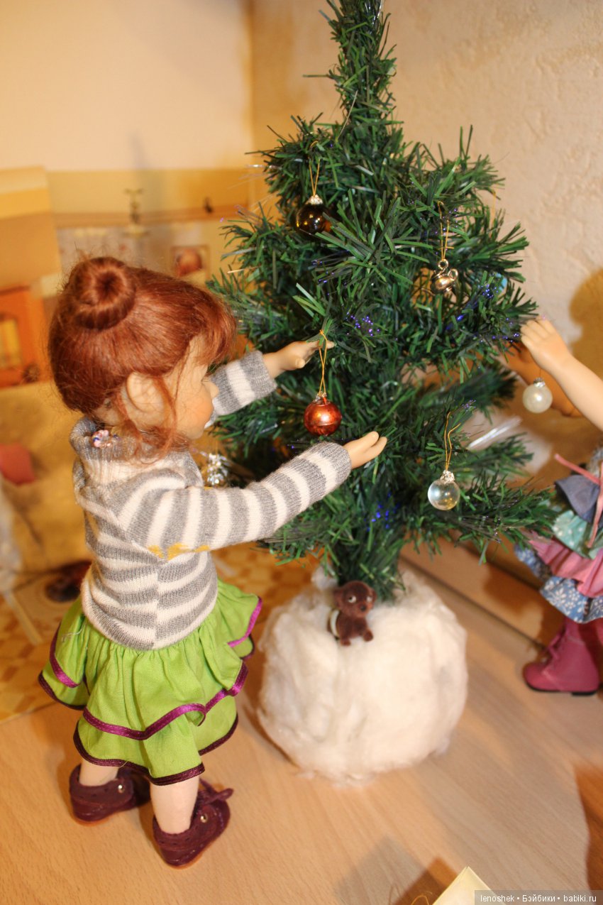 Наряжаем ёлку — Куклы Heidi Plusczok (Хайди/Хейди Плюсчок) — фото