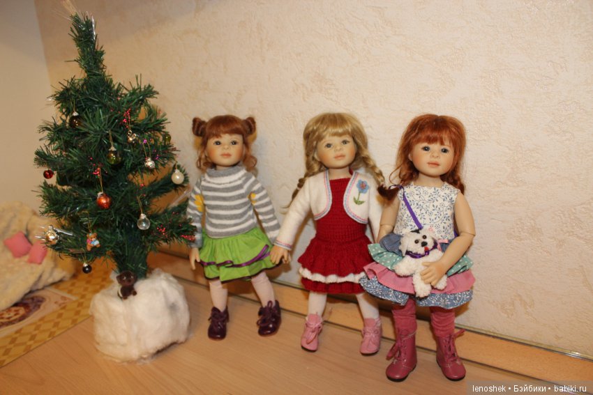 Наряжаем ёлку — Куклы Heidi Plusczok (Хайди/Хейди Плюсчок) — фото