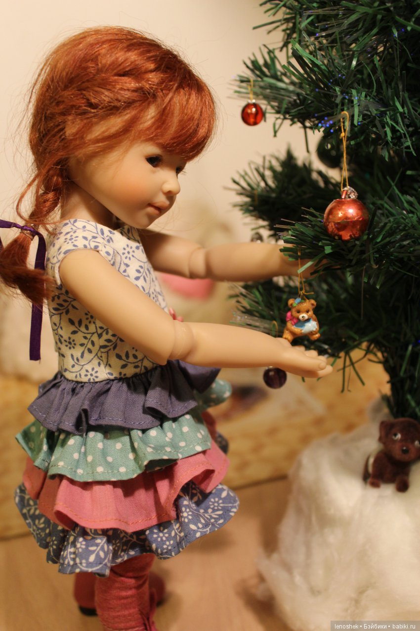 Наряжаем ёлку — Куклы Heidi Plusczok (Хайди/Хейди Плюсчок) — фото