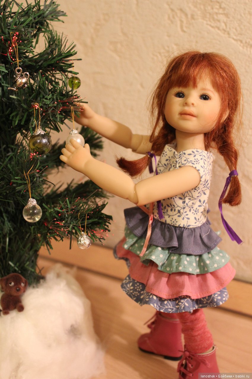 Наряжаем ёлку — Куклы Heidi Plusczok (Хайди/Хейди Плюсчок) — фото (фото 9)