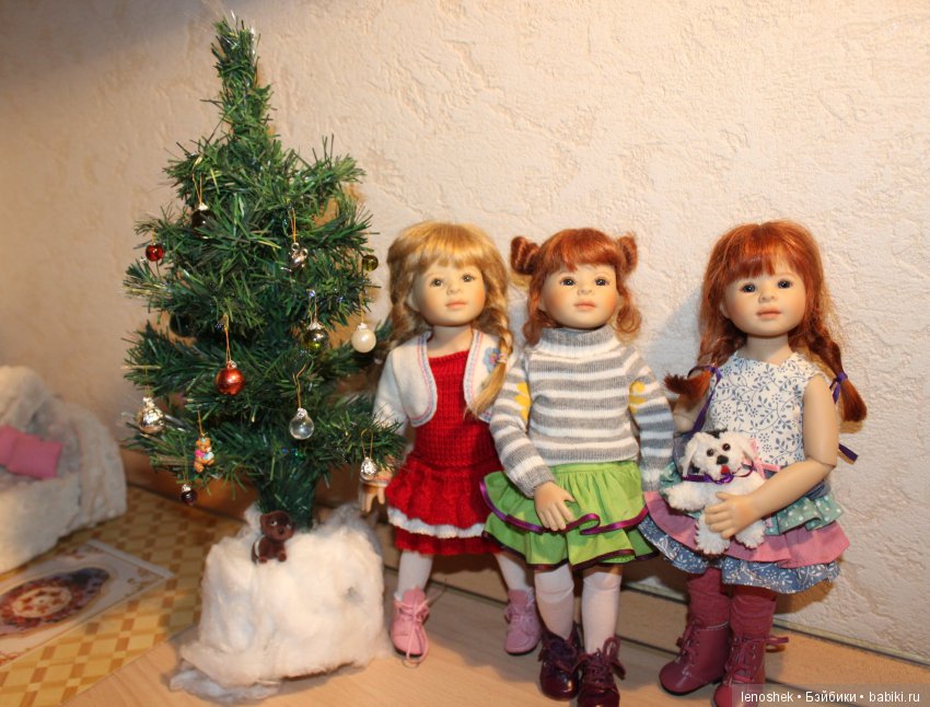 Наряжаем ёлку — Куклы Heidi Plusczok (Хайди/Хейди Плюсчок) — фото