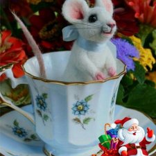 Встречаем символ года 2020 (Белую металлическую крысу)