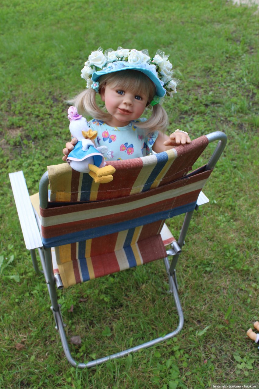 Ритуля на даче | Бэйбики Ритуля на даче — Куклы Monika Levenig и Monika Peter