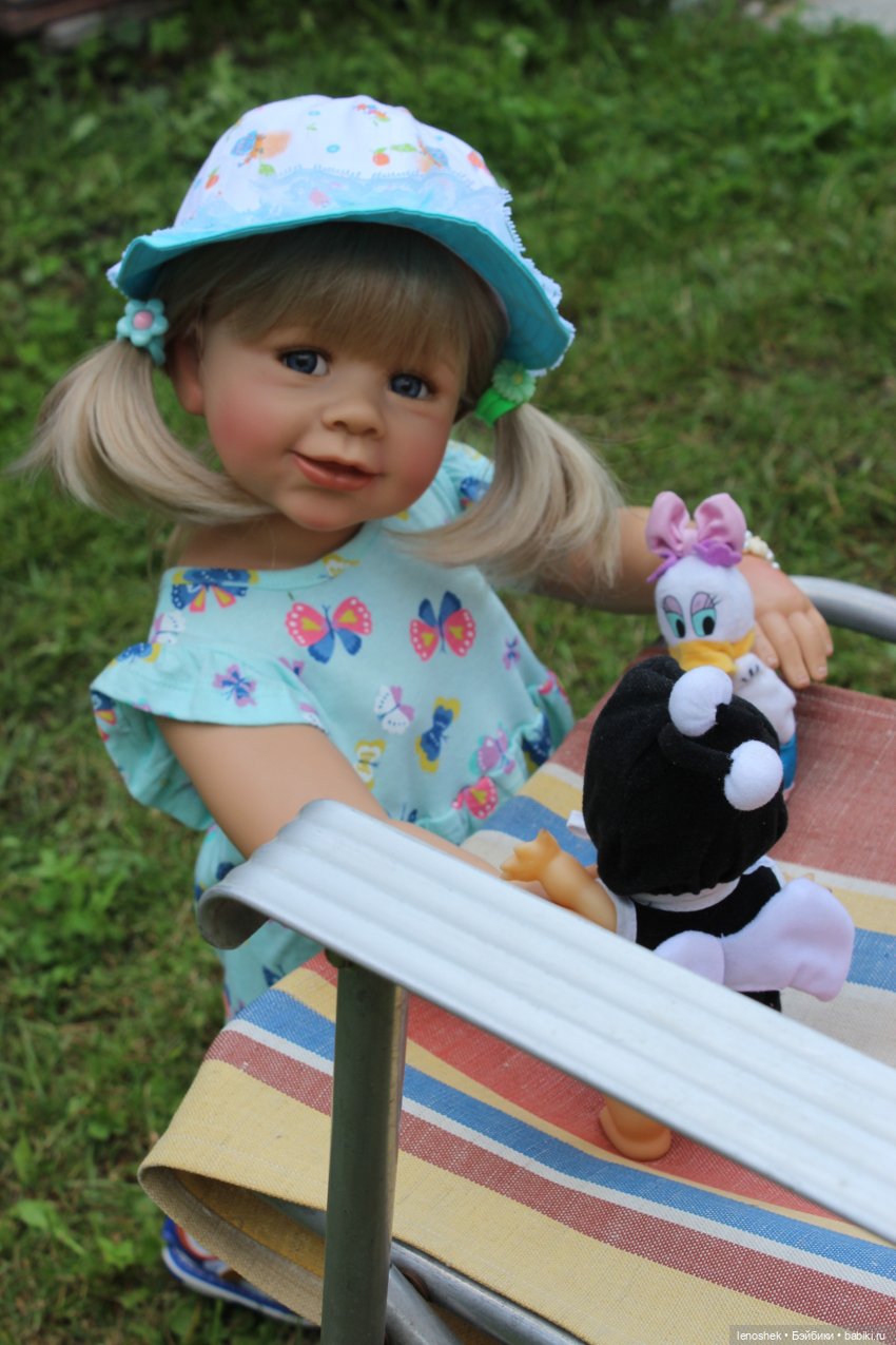 Ритуля на даче | Бэйбики Ритуля на даче — Куклы Monika Levenig и Monika Peter