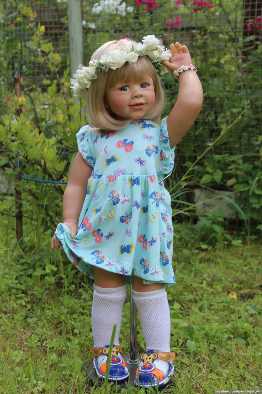 Ритуля на даче | Бэйбики Ритуля на даче — Куклы Monika Levenig и Monika Peter