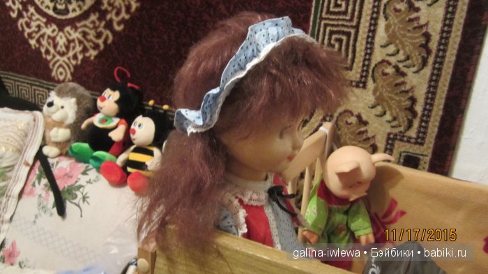 Возрожденная Олеся — Советские винтажные куклы (СССР): Ленигрушка (фото 2)