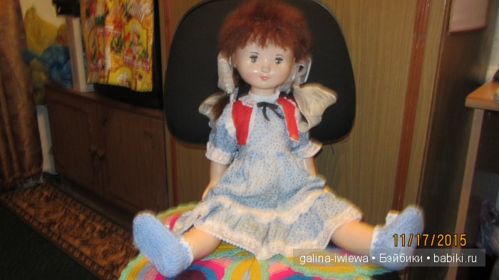 Возрожденная Олеся — Советские винтажные куклы (СССР): Ленигрушка (фото 6)