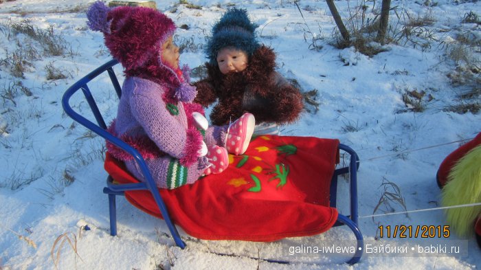 Зимние обновки на реборнов (фото 7)