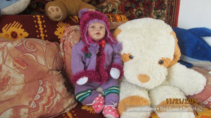 Зимние обновки на реборнов