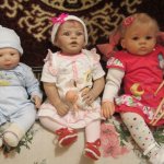 Одеваем малышей-реборнов.