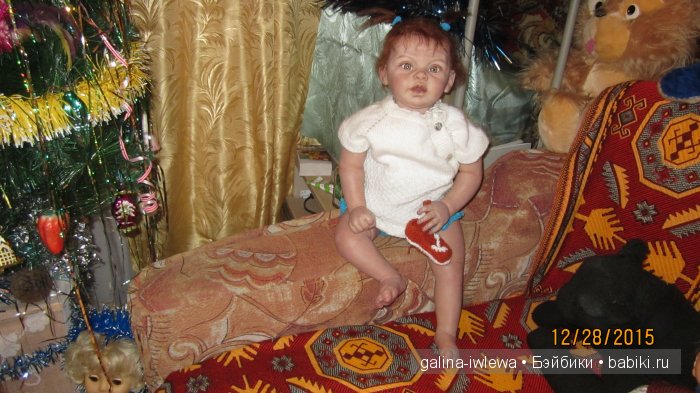 Вязаные обновки для реборнят (фото 8)