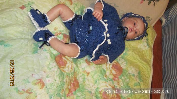 Вязаные обновки для реборнят
