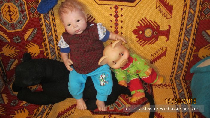 Вязаные обновки для реборнят