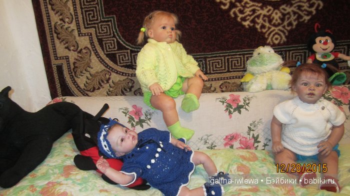 Вязаные обновки для реборнят