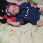 Вязаные обновки для реборнят.