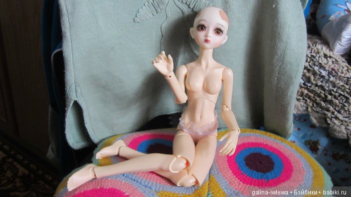 Красотка ДАМИ — Гибридизация кукол BJD (БЖД): пересадка головы