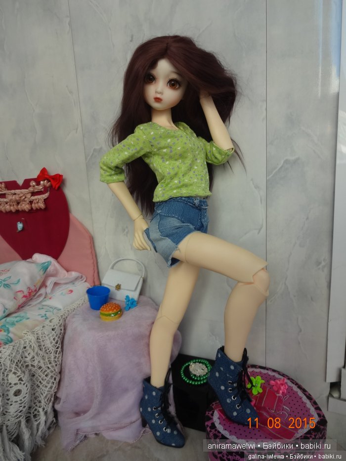 Красотка ДАМИ — Гибридизация кукол BJD (БЖД): пересадка головы