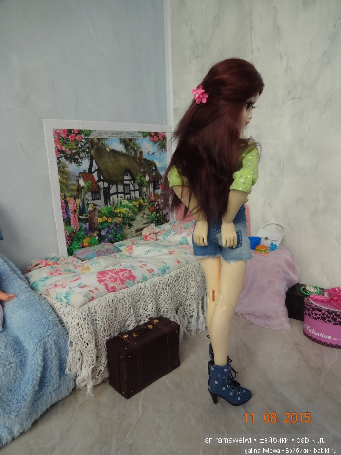 Красотка ДАМИ — Гибридизация кукол BJD (БЖД): пересадка головы