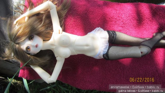Красотка ДАМИ — Гибридизация кукол BJD (БЖД): пересадка головы (фото 2)