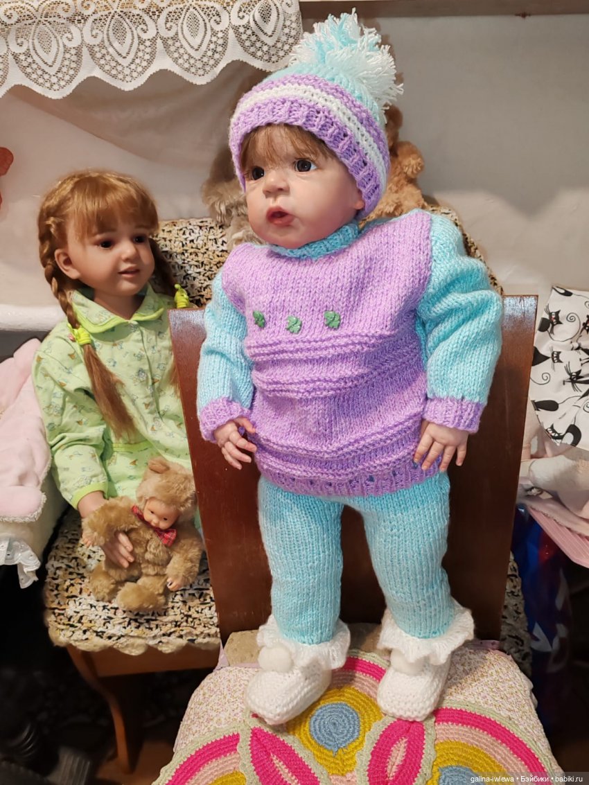 Наши новые вязалочки — Одежда и обувь для кукол своими руками: фото (фото 6)