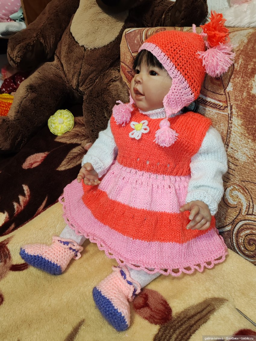Платье для Афины — Одежда и обувь для кукол своими руками: фото (фото 9)