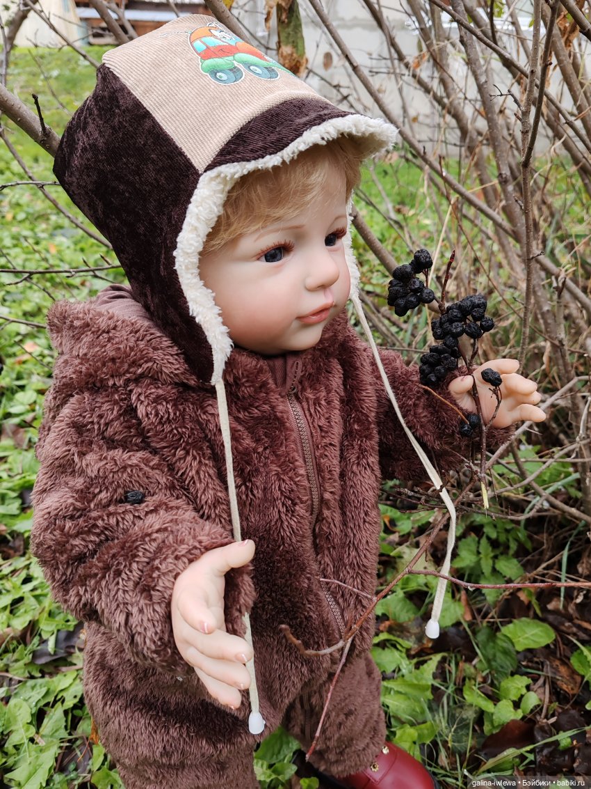 За окном осень — Куклы Реборн (Reborn): домашние фото