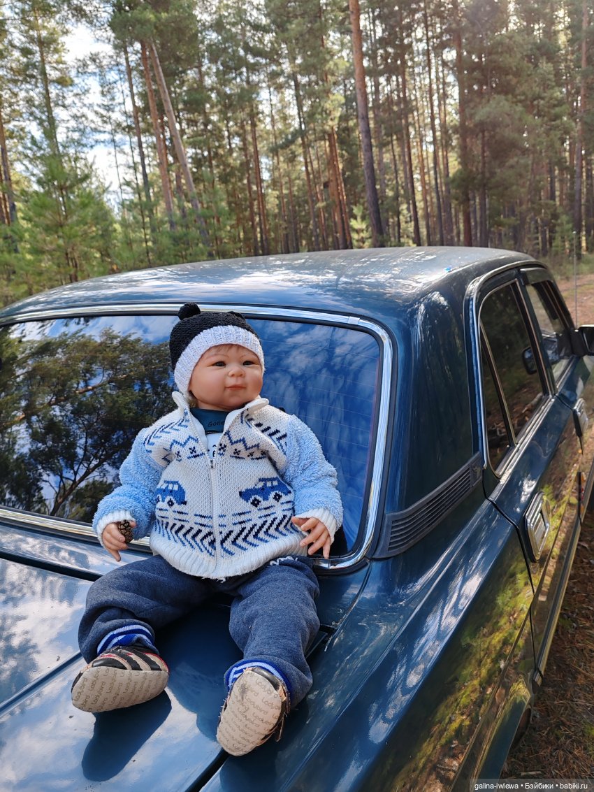 Осенняя прогулка Василя — Куклы Реборн (Reborn): домашние фото